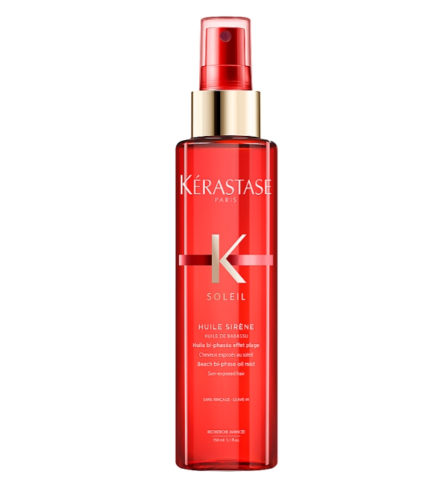 Несмываемое масло-спрей для защиты волос летом - Kerastase Soleil Beach Bi-Phase Oil Mis